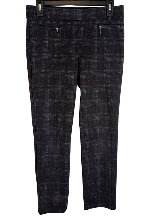 retrology Pants - 3/$20 Retrology Ankle/Cropped Plaid Elastic Waist Pants Size Small